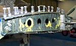 Aircraft repair - parts replacement and riveting
