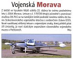 News from AeroHobby 3/2009 magazine about L-200&nbsp;Morava aircraft designated for Museum of Military History Piestany